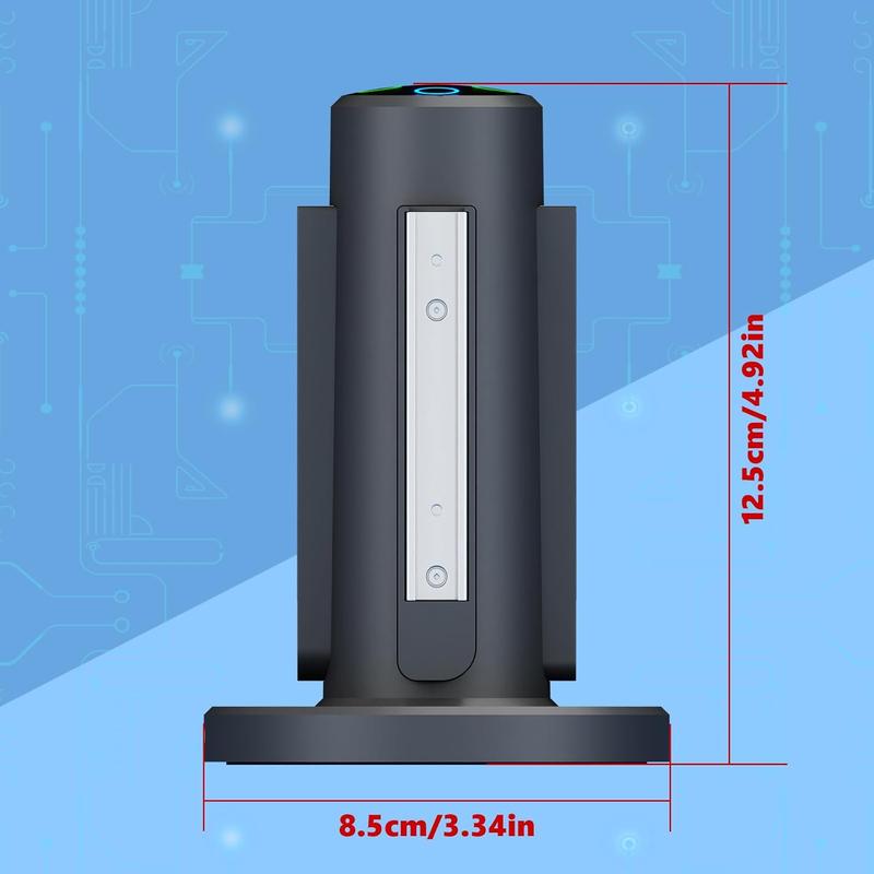 Joycon  Dock for  Controller,  Accessories Compatible with Joycon,4 in 1 Charger with a USB Type-C Cord, Black