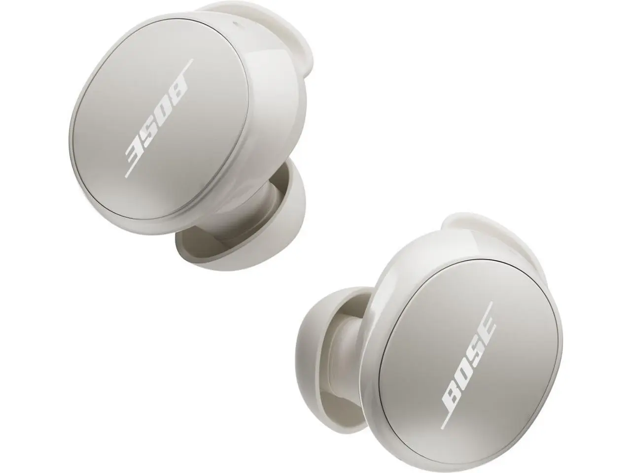 Bose QuietComfort Earbuds - True Wireless Bluetooth In-Ear Headphones, with Active Noise Cancellation and Mic, USB-C Charging, IPX4 Rating, Up to 8.5 Hours of Playtime, White Smoke