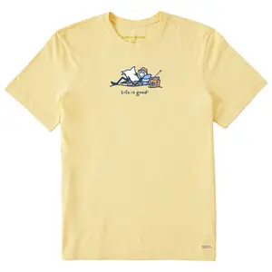 Men's Beach Jake Short Sleeve Crusher Tee