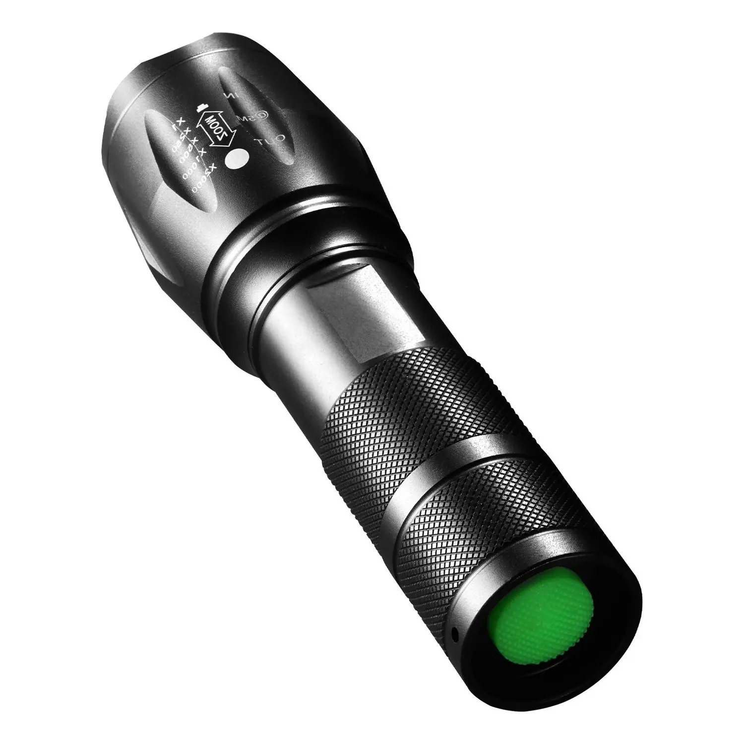 High-Lumen Dual Flashlight Set - 2000 Lumens, 5 Adjustable Modes, Waterproof Torch for Camping & Emergency Use