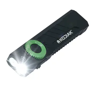 Kodiak Krux Rechargeable Low Profile Flashlight with UV and Red Laser