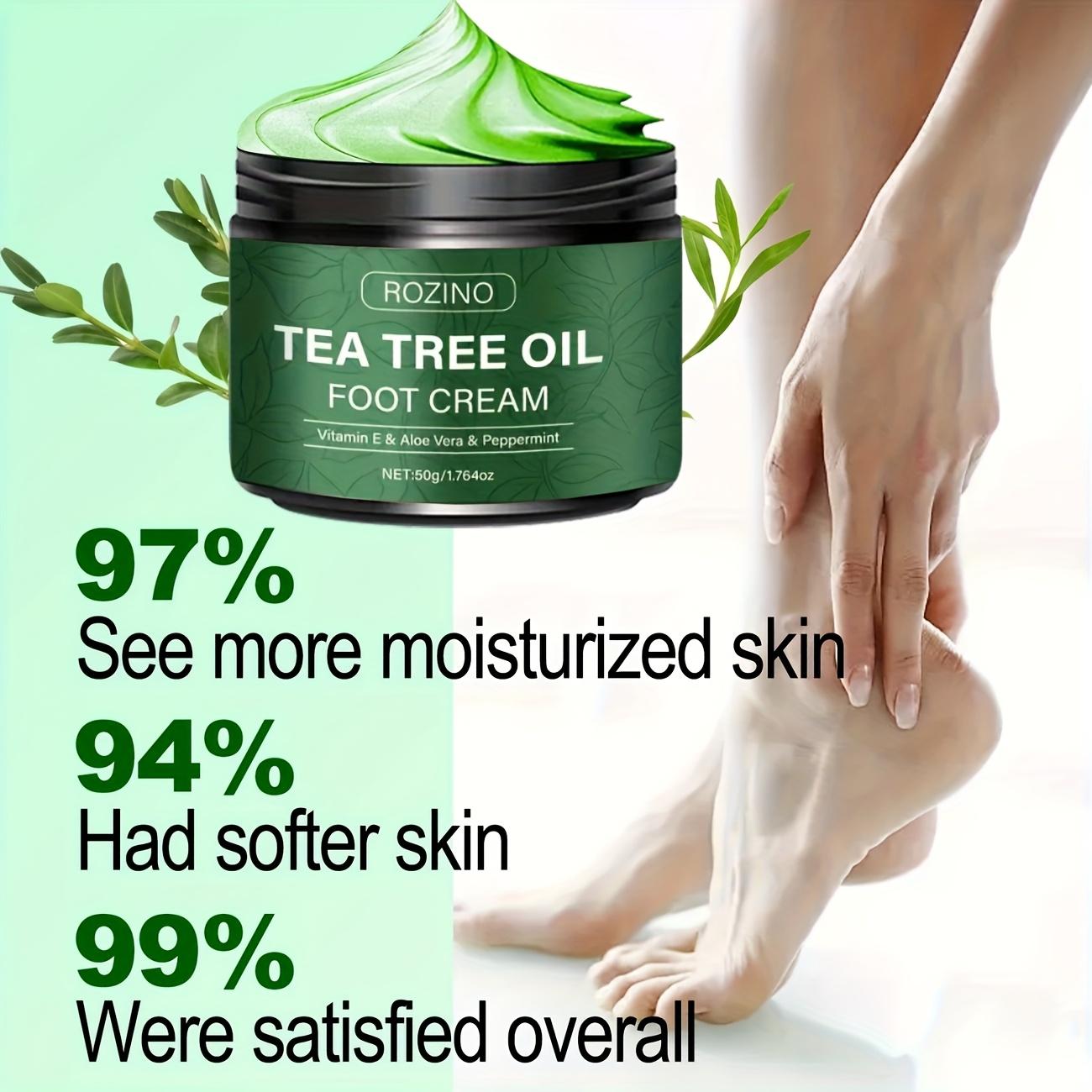 ROZINO tea tree oil foot cream