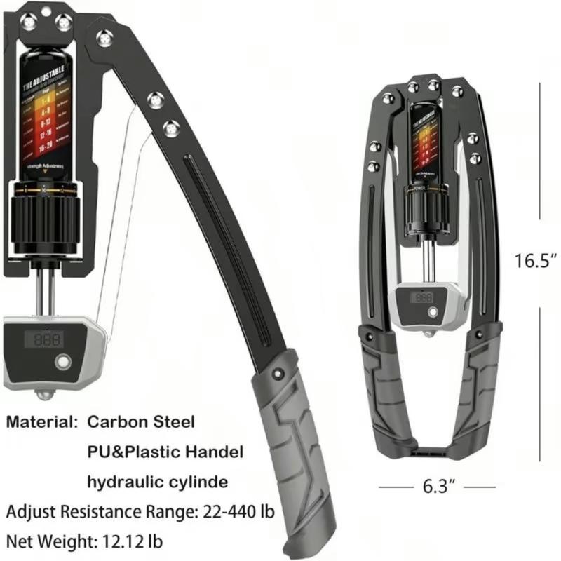 Arm Trainer, 22–440 lbs Resistance for Chest Workouts and Arm Exercises, Home Gym Workout Equipment for Upper Body Strength Training, Christmas Gift Ideas