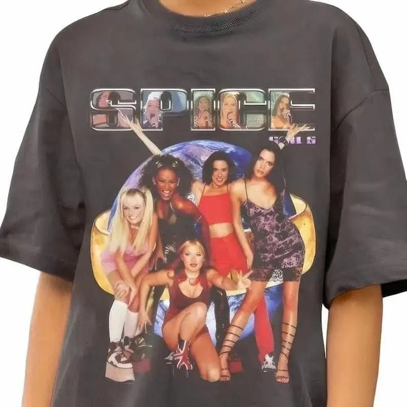 Vintage Spice Girls Tour Sweatshirt, 90s Fan Shirt
