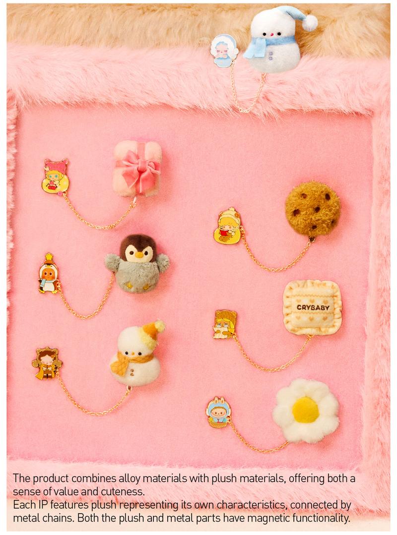 POP MART POP BEAN Fluffy & Cozy Series-Fridge Magnet Blind Box