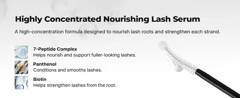 [EPAIS Official Shop] Essential Eyelash Growth Serum, Jumbo Size 0.5fl.oz - Safe & Gentle Lashes Care, Fuller, Thicker in 2 Weeks, Non-Prostaglandin, Hormone-free