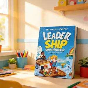 Leader Ship Enlightenment Funny Comic Reading LEADER SHIP ENLIGHTENMENT -FUNNY COMIC READING for Kids English Edition Enhances Communication Skills(Paperback)