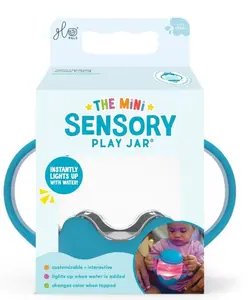 Glo Pals Mini Sensory Play Jar Gift Set Blue