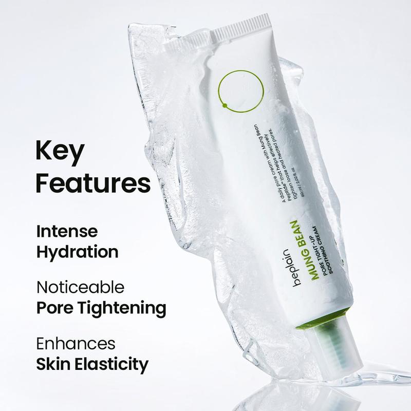 [beplain Official] Soothing Cream 60ml & Cleansing Oil 200ml | Korea's No.1 Mung Bean, Gentle Impurity Removal & Calming Pore Care Korean Cleansers Facial Face Gel Skin Repair Facial Wash