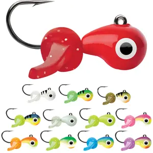VMC 1/16 oz. Tungsten Mustache Jig Fishing Lure 2-Pack