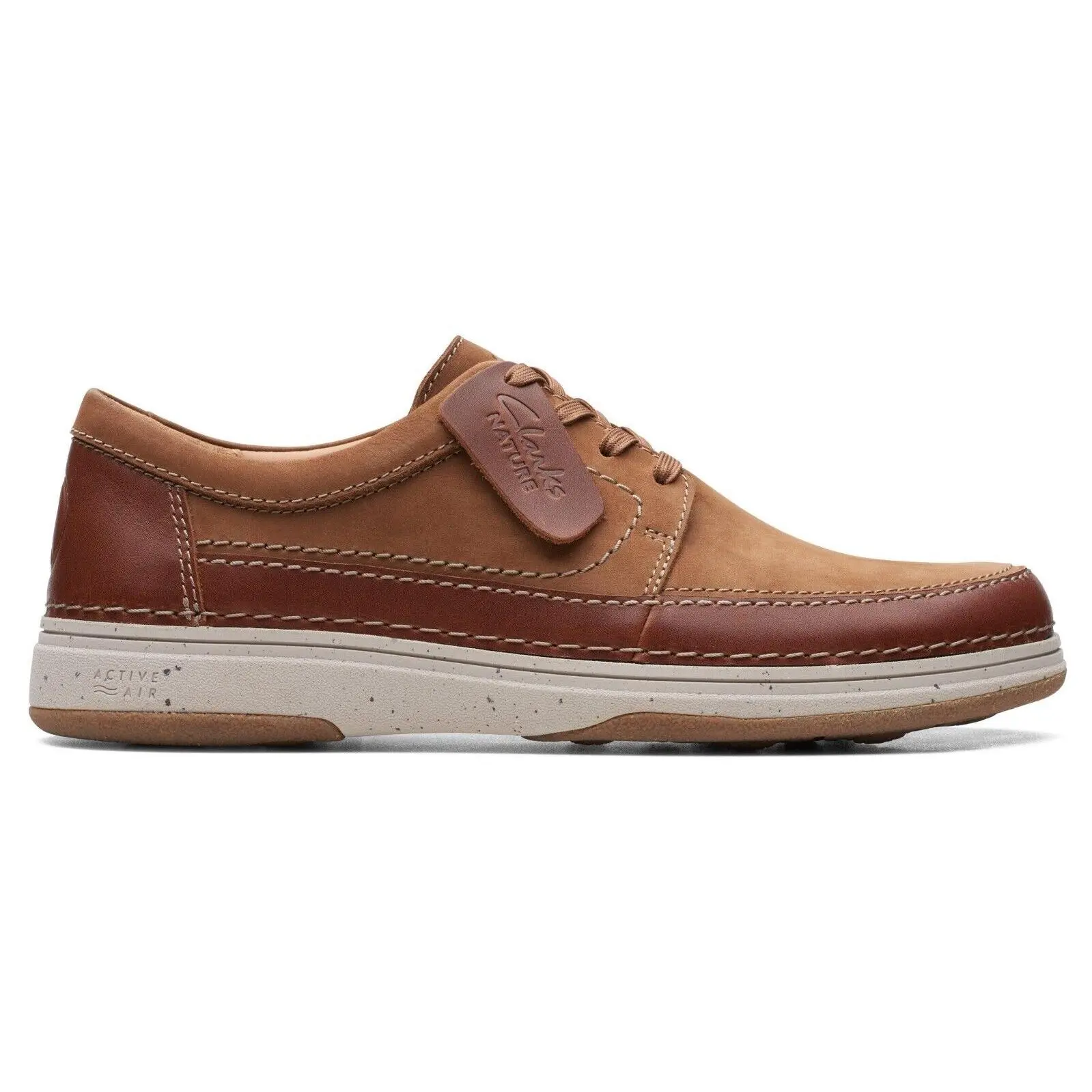 Clarks Nature 5 Lo - 26168613 -  Dark Tan Combi
