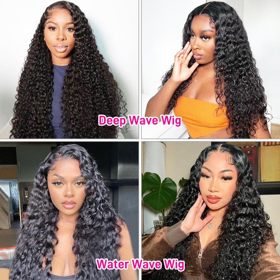 【Clearance】FORGIRL FOREVER 32inch 13x6 Water Wave Human Hair Lace Frontal Wig Pre-plucked Deep Wave Curly Transparent Lace Front Human Hair Wigs For Women 【Clearance】FORGIRL FOREVER 32inch 13x6 Water Wave Human Hair Lace Frontal Wig Pre-plucked Deep Wave Curly Transparent Lace Front Human Hair Wigs For Women