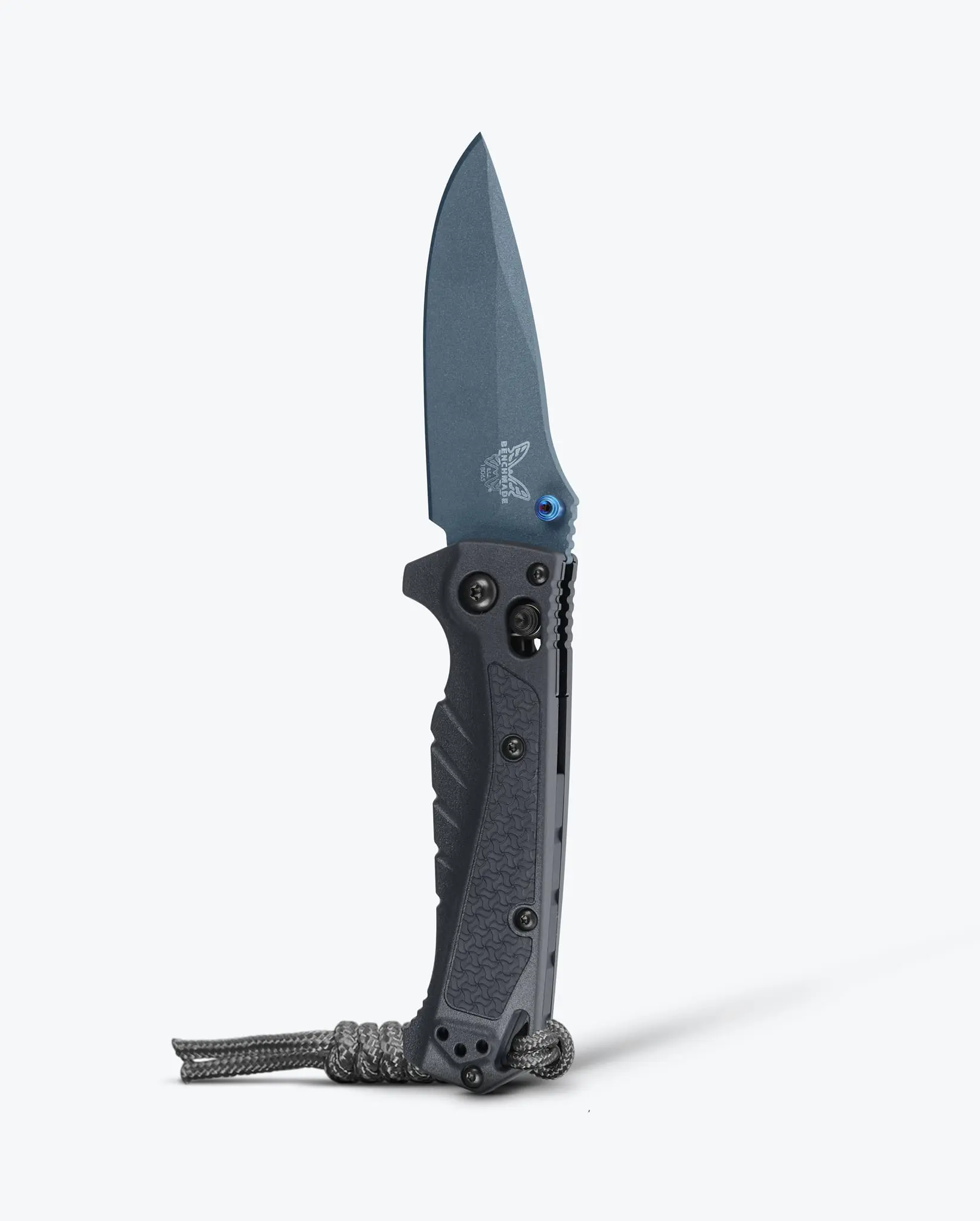 Benchmade Mini Adira® EDC Kitchen Folding Knife, 3.0" Drop-Point Stainless Steel MagnaCut® Blade, Depth Blue, Compact Fishing Tool with Full-Size Performance, 3.0" Drop-Point Blade
