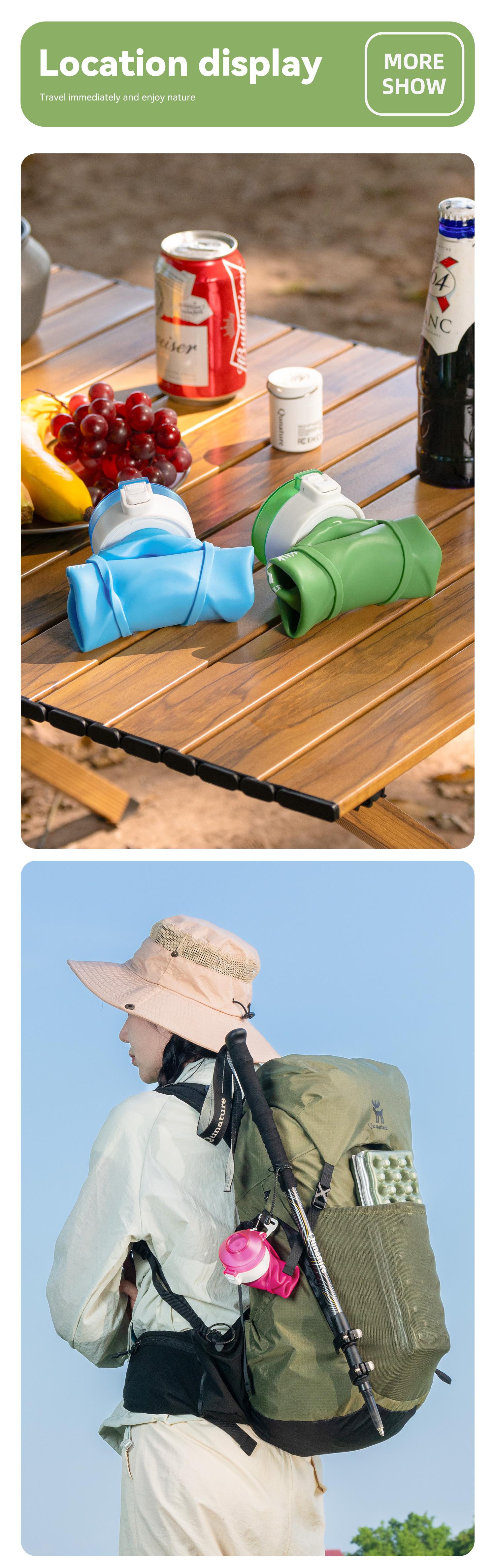 Slant Spout Straight Folding Soft Kettle Travel water bottle Sports Portable Sport Water Bottle Reusable Water Bottles 700ml Food-Grade Material Water-proof Camping Water Bottle Slant Spout Straight Folding Soft Kettle Travel water bottle Sports Portable Sport Water Bottle Reusable Water Bottles 700ml Food-Grade Material Water-proof Camping Water Bottle