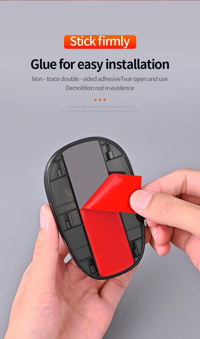 Solar Car Roof RGB Strobe Light With Remote Control Cab Signal Lamp Wireless No Punch LED Truck Pickup Warning Lights for Camping Enhanced Night Visibility & Interior Lighting vibration sensor