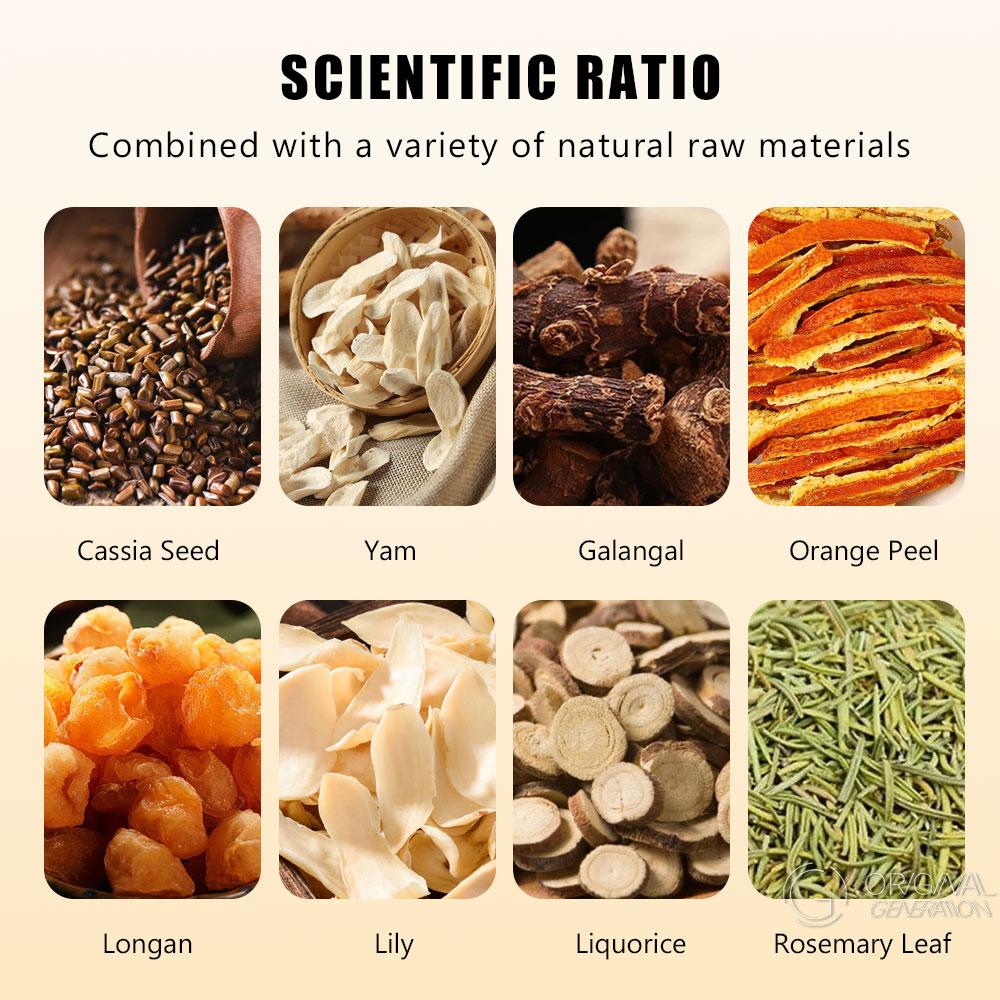 Thea Good Night Sleeping Tea 1 Carton 100g (10g x 10pcs) Caffeine Free Tea Red Date, Broom, Cassia Seed, Yam, Galangal, Orange Peel, Longan, Lily, Liquorice, Rosemary Leaf