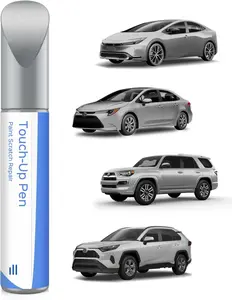 1F7 Classic Silver Metallic Touch Up Paint Compatible with Toyota Exact Match Chips and Nicks Touch Up