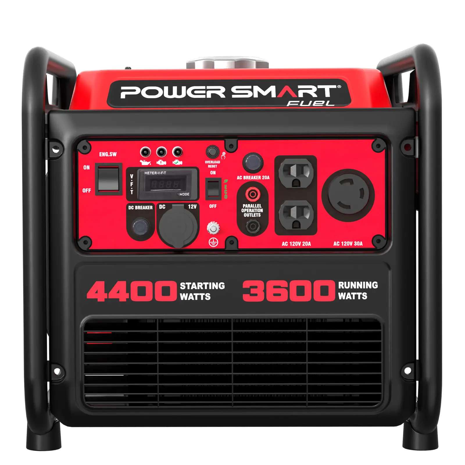 【Limited Time 30% OFF】PowerSmart 4300-4500 Watt Portable Inverter Generator,DB5041/DB5041C/DL5040/DL5040C,Gas Powered,CO-Sensor,Hurricane season,Lightweight and Emergency Backup,Camping,EPA Compliant,Heavy Duty Motor