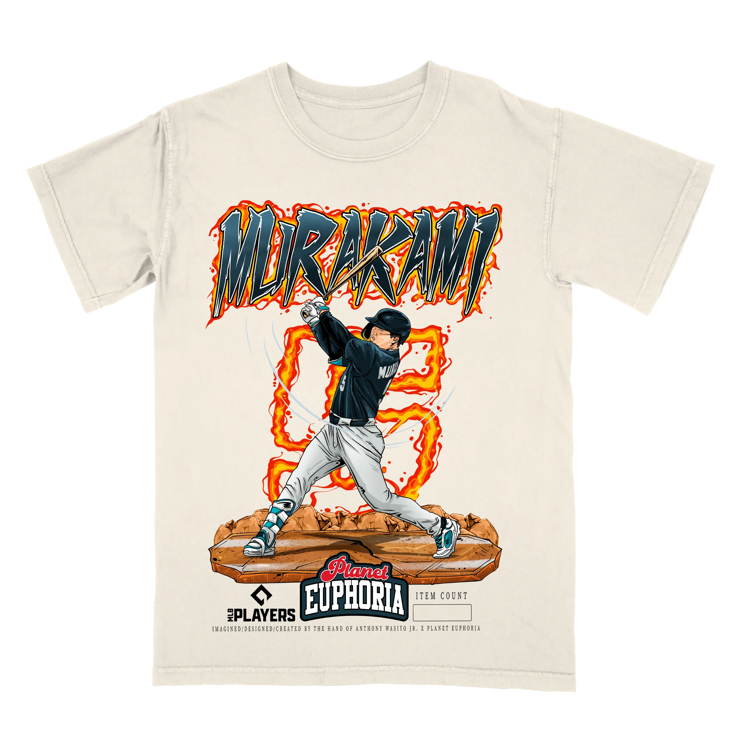 Munetaka Murakami V2 Limited Edition MLB Player Graphic T-Shirt