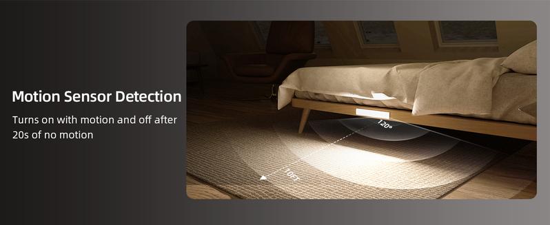 EZVALO 62 LED Under Cabinet Lights with Charging Station, Rechargeable Motion Sensor Light Indoor, 3 Color Temps, Remote Control, Timer, Dimmable Wireless Closet Lighting for Kitchen, Wardrobe, Pantry Valentines Day Gifts