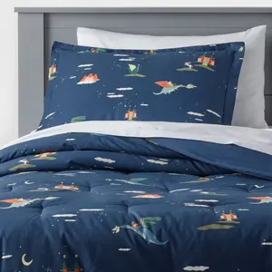 Twin Dragon Kids' Comforter Set - Pillowfort