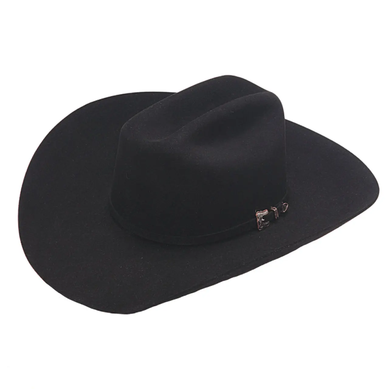 Ariat 10x Western Cowboy Felt Hat A7640001 Black