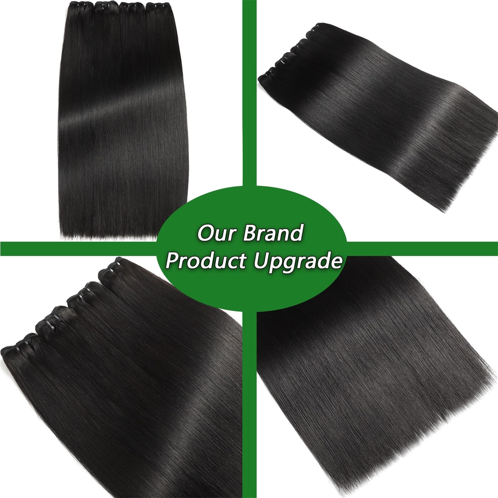 QVR Burmese Curly Bundles Human Hair Spiral End Quick Water Wave Human Hair Bundles Extensions 3Pcs for Women 18 20 22 inch Natural Black SpringStatements