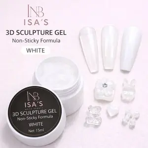 Molding gel Nails white