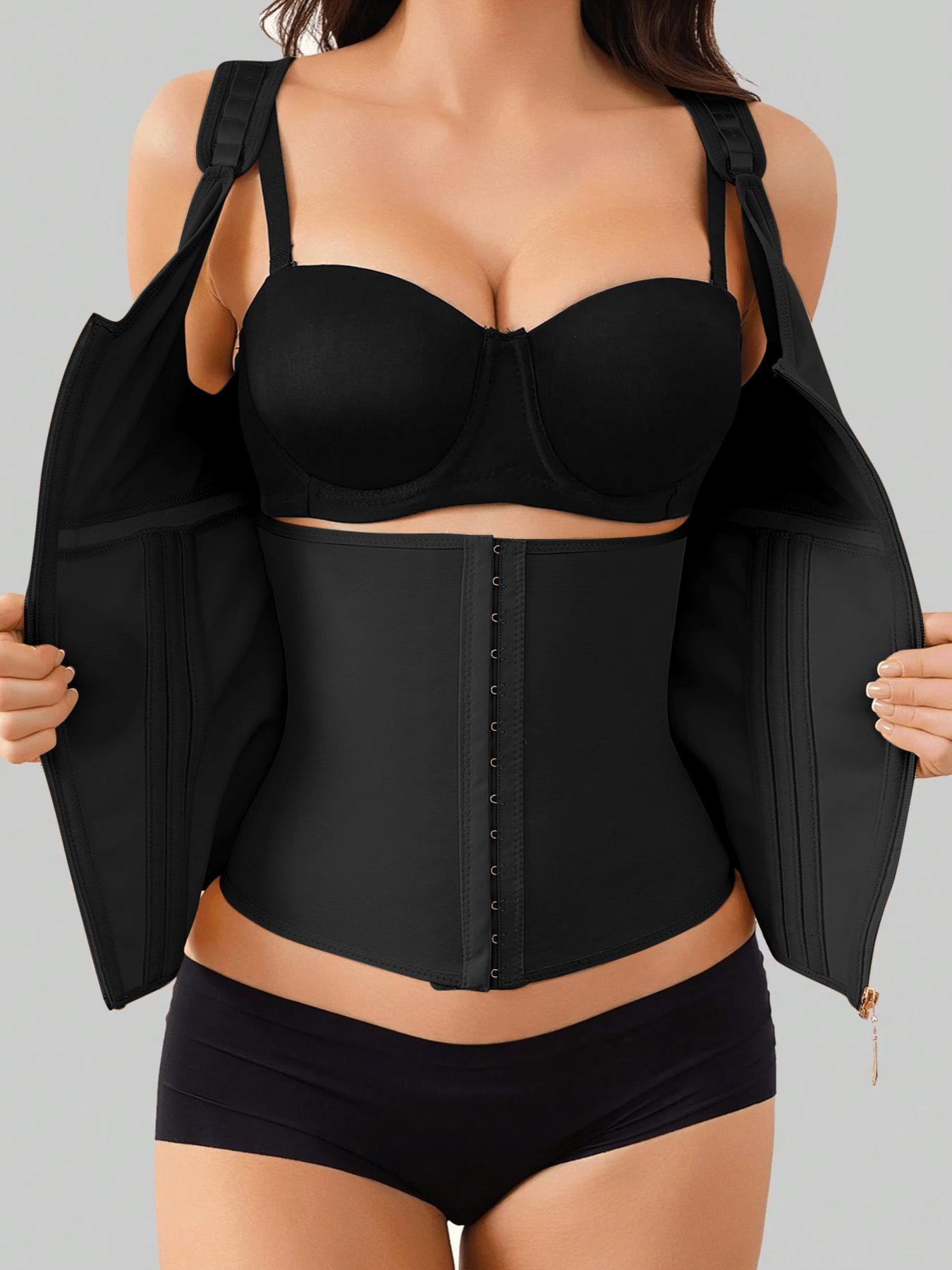 Waist Trainer Corset for Women Tummy Control Sport Workout Body Shaper Vest for Women Postpartum Gym Zipper and Hooks SpringStatements faja faja con brasier Shapewear Womenswear Adjustable Everyday Soft Stretchy Waist Trainer Corset for Women Tummy Control Sport Workout Body Shaper Vest for Women Postpartum Gym Zipper and Hooks SpringStatements faja faja con brasier Shapewear Womenswear Adjustable Everyday Soft Stretchy