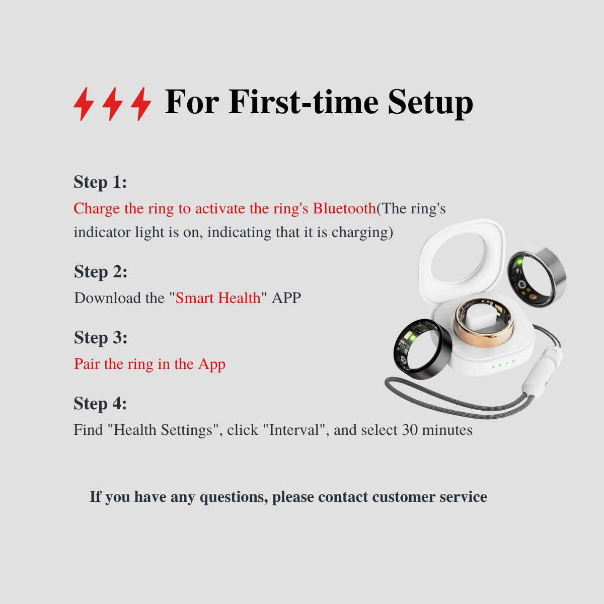 2026 Smart Health Ring for Women & Men,5-7 days Fitness Tracker with Blood Oxygen/HeartRate/Blood Pressure,Sleep Analysis, Step/Calorie/Activity Monitoring,Remote Camera Control,IP68 5ATM Waterproof,No Monthly Fee Smart wearable,Charging Case,Size7-13 tik