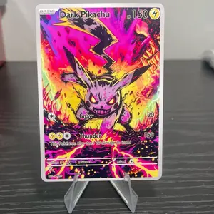 Dark Pikachu Custom Card