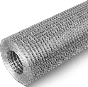 Galvanized Hardware Cloth 1/2 Inch 24 x 50 Ft Metal Hardware Mesh Wire Roll