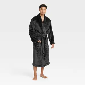 Men's Plush Robe - Goodfellow & Co Men's Plush Robe - Goodfellow & Co