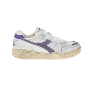 diadora Mens B.560 Used Lace Up Sneakers Shoes Casual - Purple, White