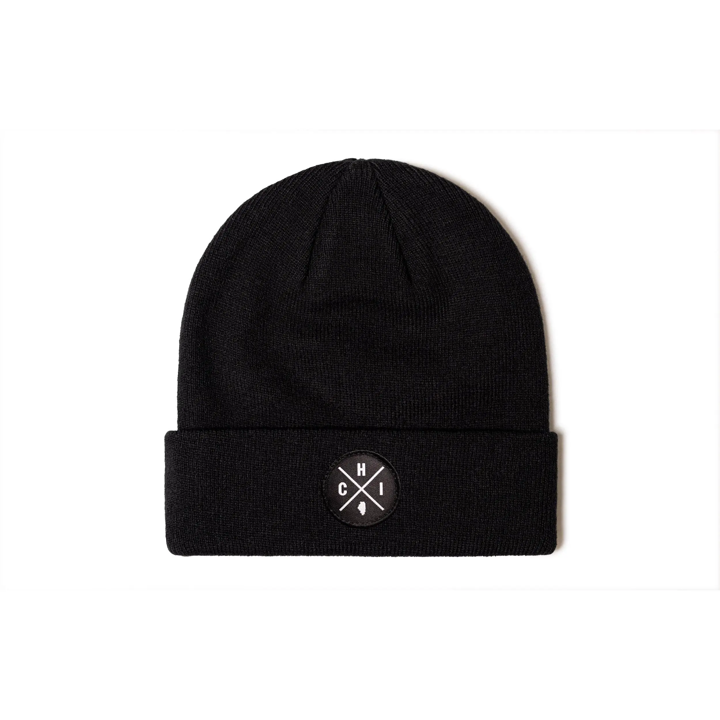 Chicago Beanie | Black CHI X