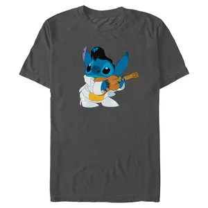 Men's Lilo & Stitch King of Rock and Roll Stitch T-Shirt