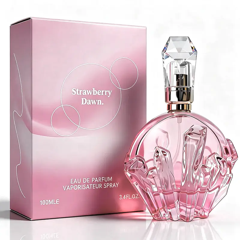 Women's 3.4 fl oz Eau De Parfum Spray Bottle - Long-Lasting Bottled Spray Fragrance, Black Cherry & Honeysuckle Notes, Cherry Bottle Single Item, Ideal for Dating, Daily Life