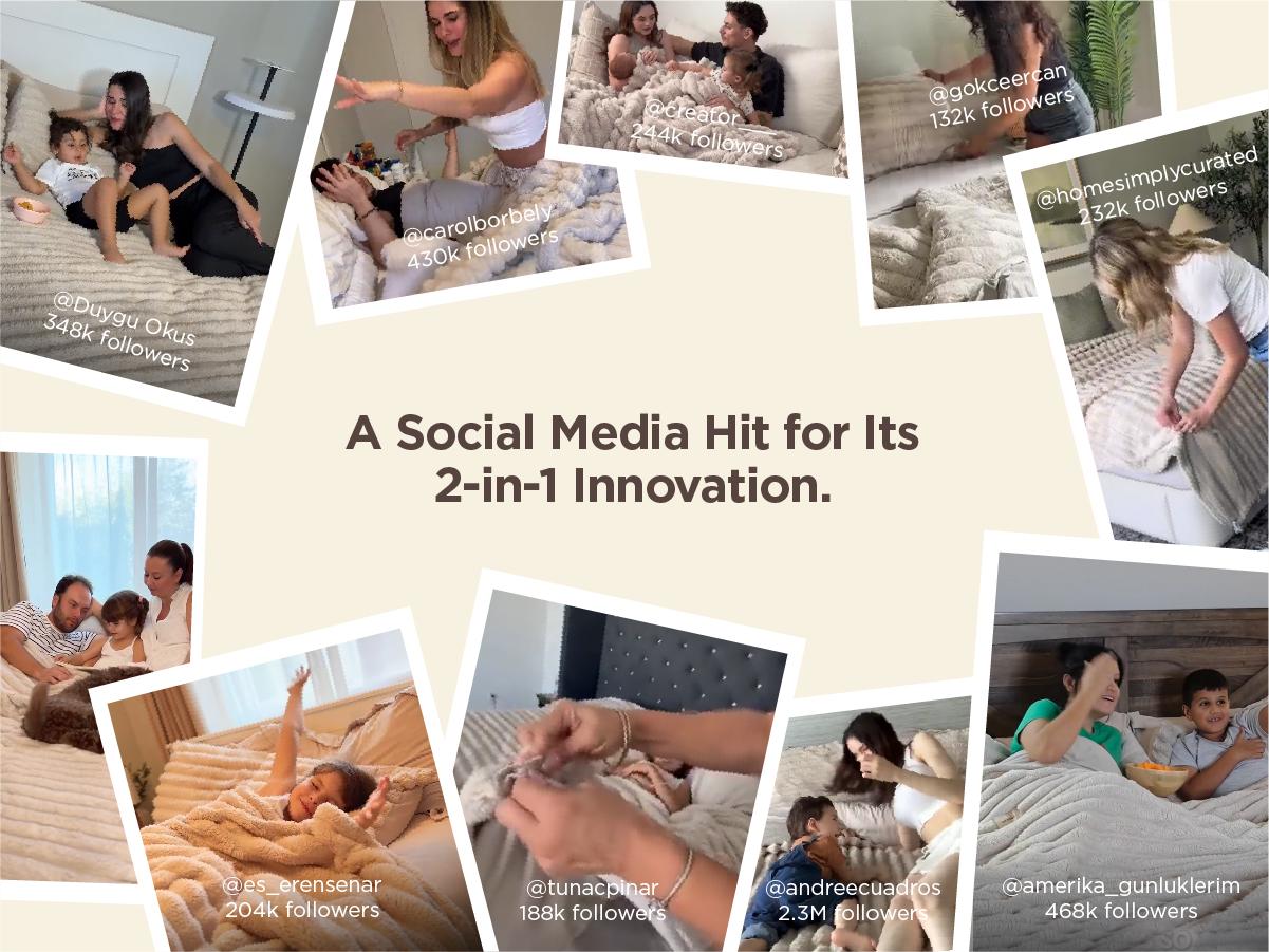 【Spring Glow Up】Bedsure 6 Pieces Gentlesoft 2-in-1 Comforter Set and Detachable Fluffy Blanket, All Season , SnapTech Design for Space Saving 【Spring Glow Up】Bedsure 6 Pieces Gentlesoft 2-in-1 Comforter Set and Detachable Fluffy Blanket, All Season , SnapTech Design for Space Saving