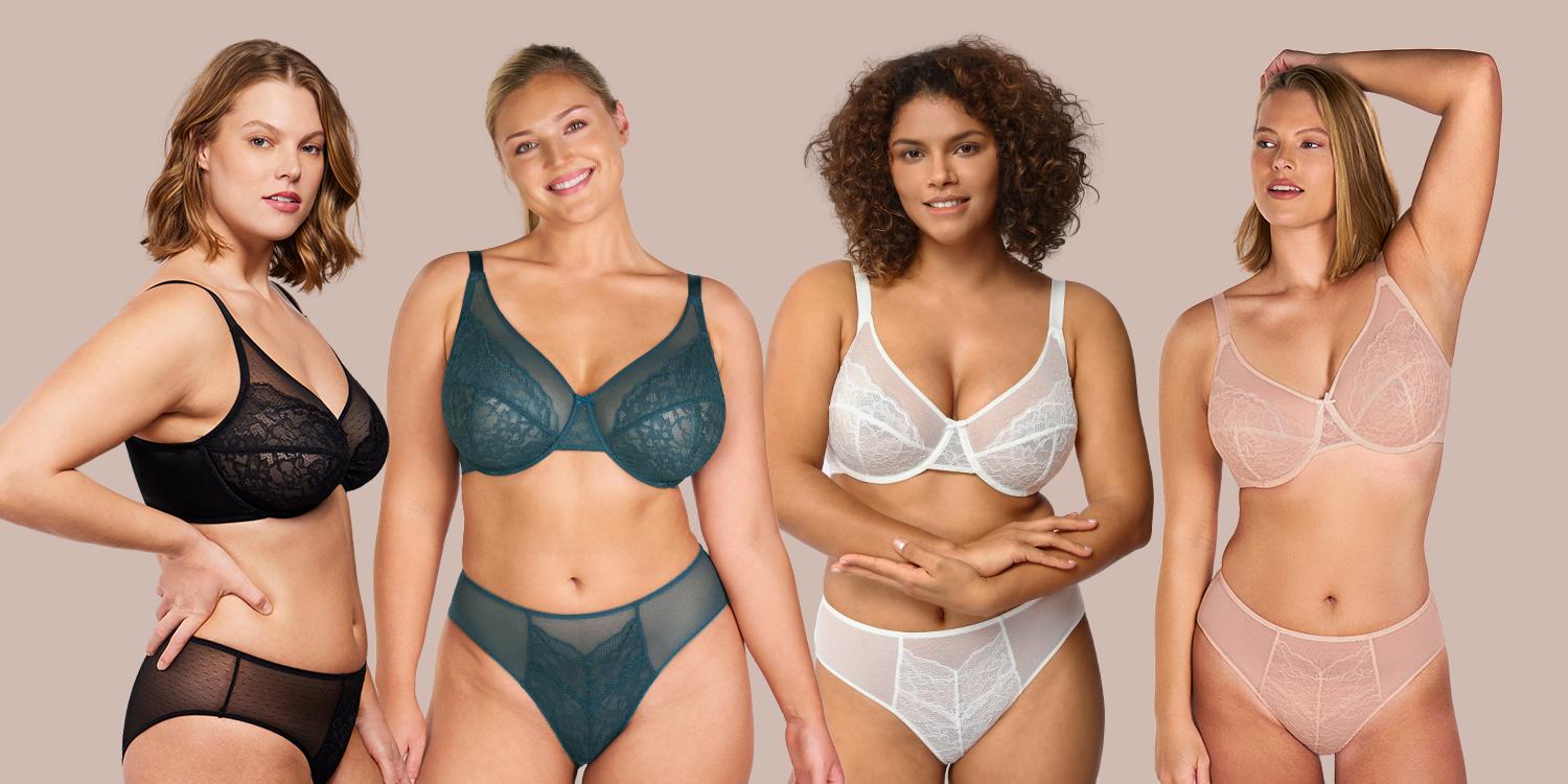 HSIA Enchante Unlined Floral Lace Underwire Plus Size No Padding Full Coverage Bra Set 2 Pack Womenswear SpringStatements