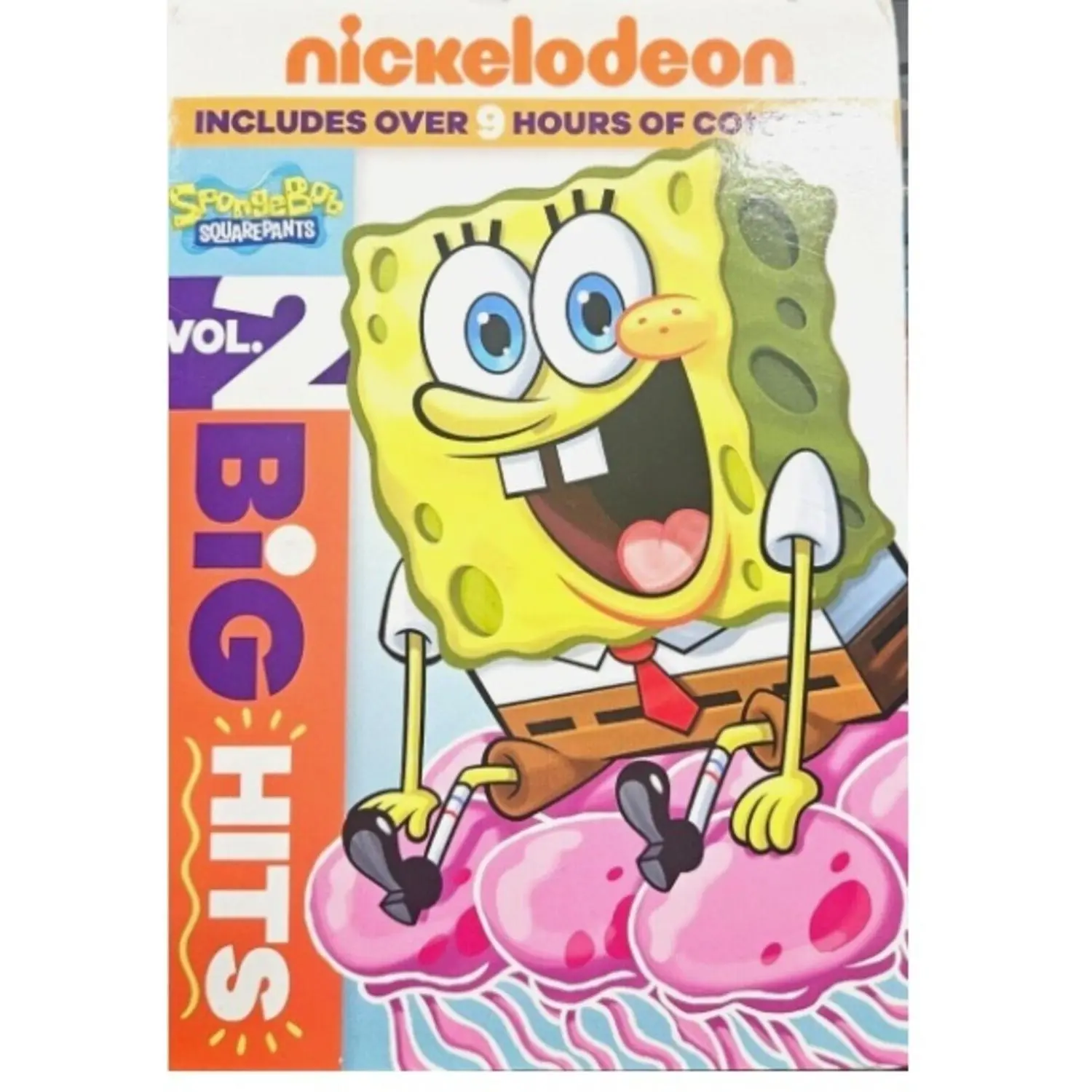 SpongeBob SquarePants: Big Hits Volume 2 English Animation DVD Boxed Set - Paramount, 47 Episodes Triple Pack, No Age Restriction, No Warning Applicable, Default Version, 47Ep Volume 2