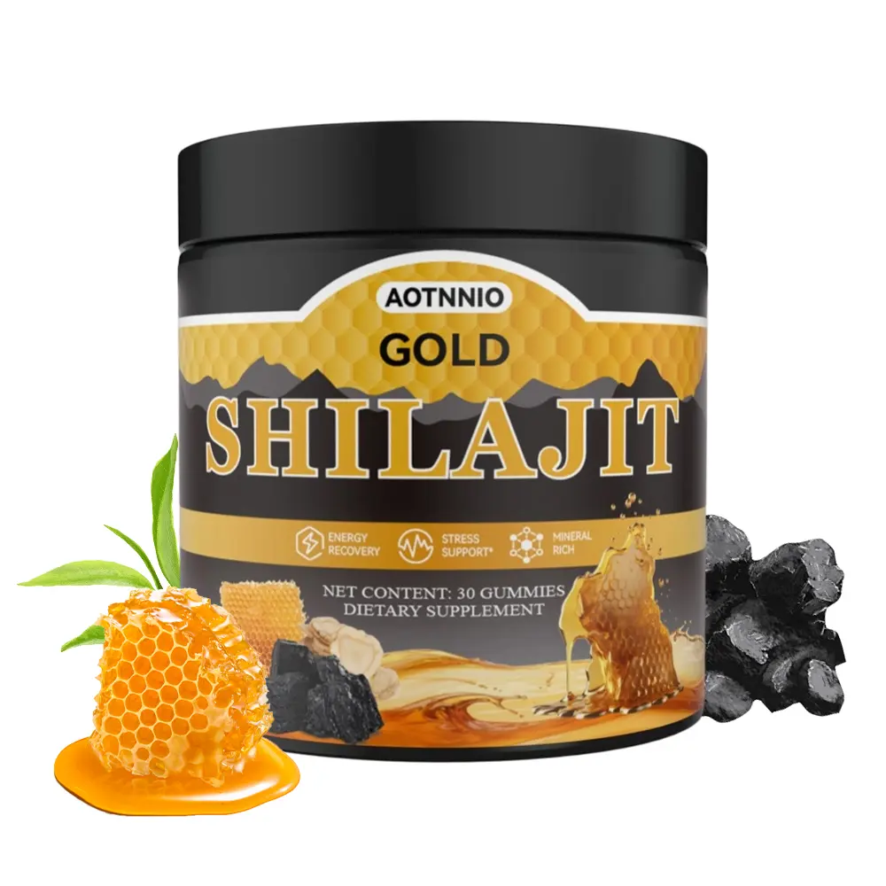 30 Count Gummies | Organic Manuka Honey Shilajit Gummies | Men and Women Daily Sports & Fitness| Energy & Stamina Boost