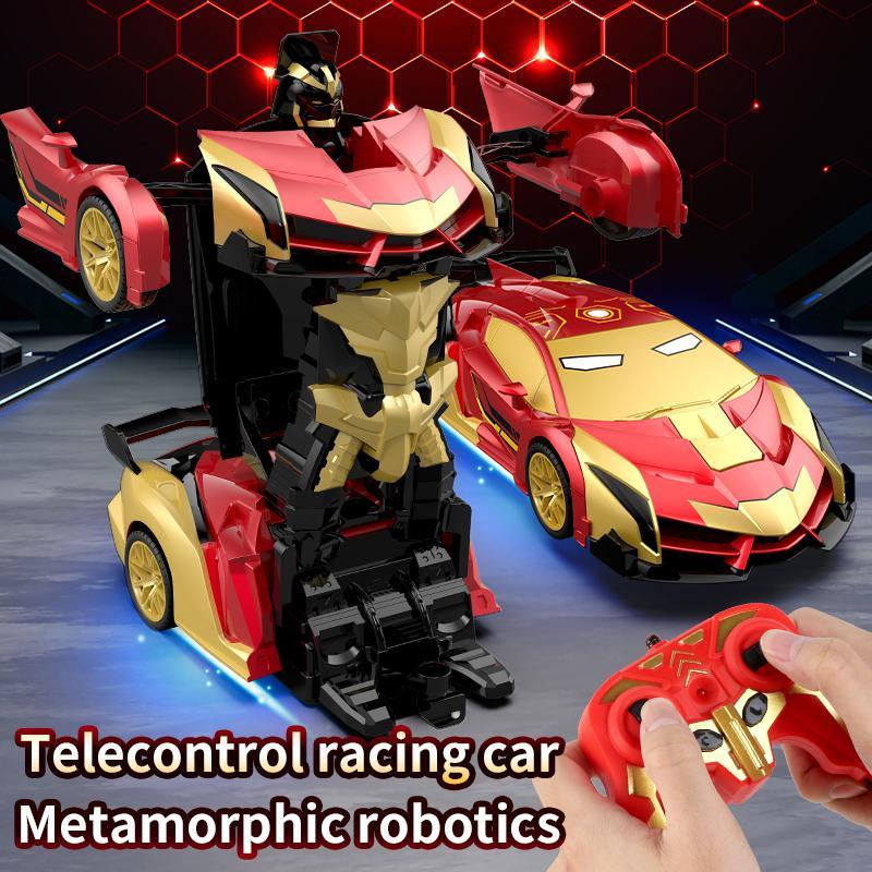 Cyber Truck Transforming Toy Car Robot for Kids 6+, 2-in-1 Convertible Truck to Robot Action Figure, Deformation Mecha Vehicle Toy, Imaginative STEM Playset, Cool Birthday Christmas Gift for Boys & Girls
