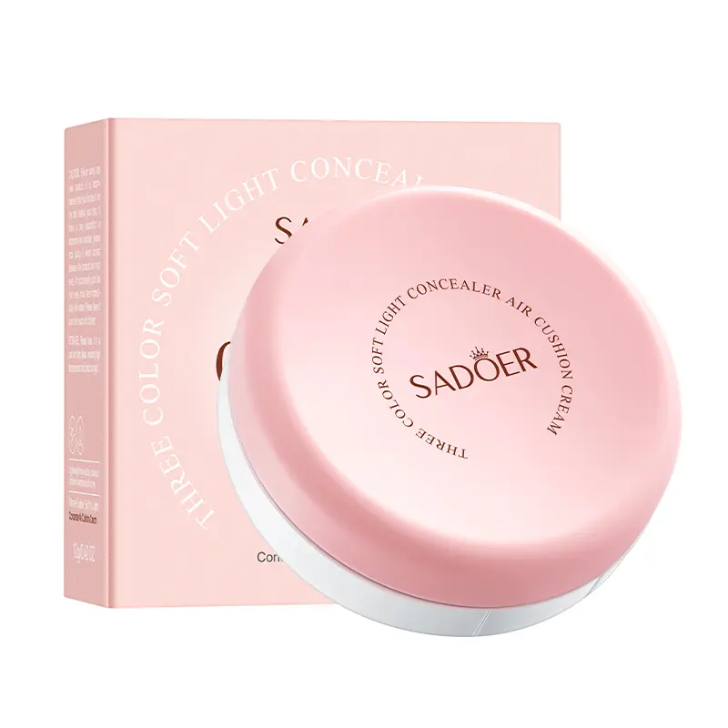 3-Color Concealer Air Cushion |BB Creamfoundation Tinted Moisturizer | Long-Lasting 12hmakeup | Hydrating Anti-Aging | Covers Poresbrightens Skin Tone Glass Skin Cushion | Soft Glamconcealer