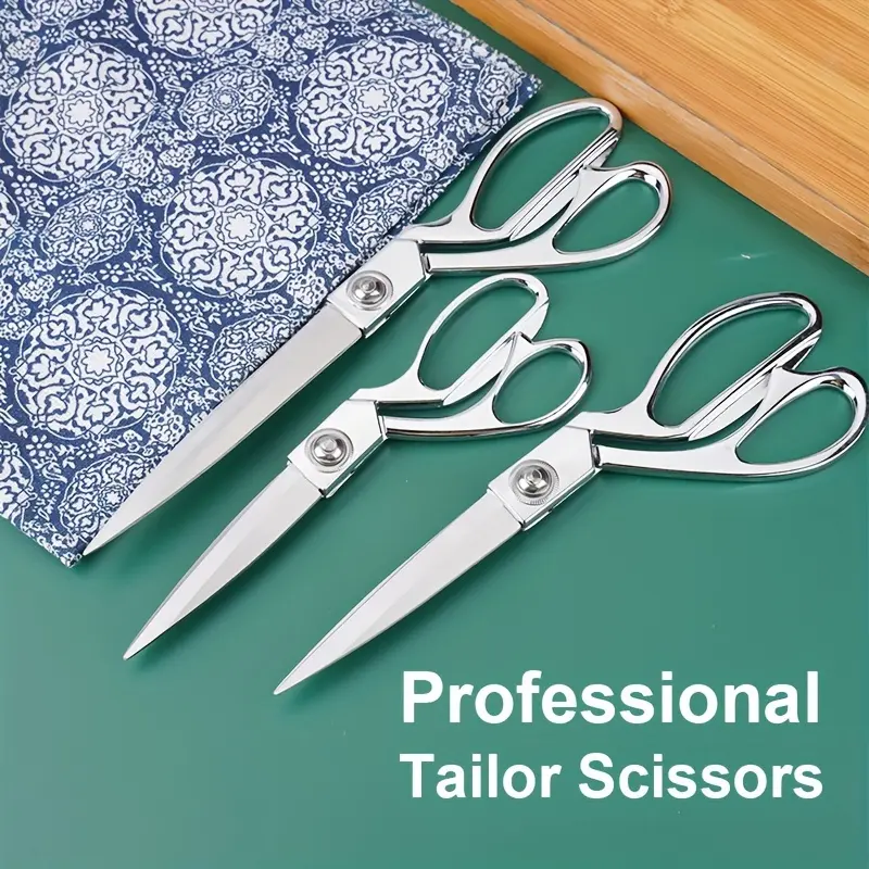 8 Inches Professional Heavy Duty Sharp Scissors Sewing Scissors General Purpose Large Fabric Scissors Heavy Steel Duty Blade Presents,Halloween,Christmas gifts,Party gifts