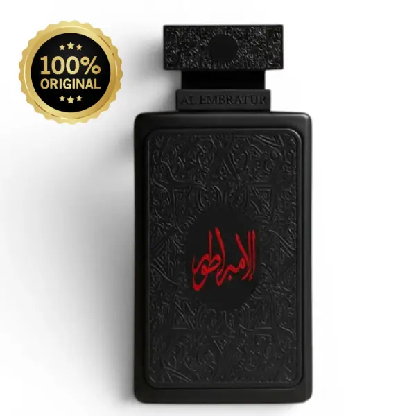 Zimaya Afnan Al Embratur Absolu Eau de Parfum, Stimulating Woody Perfume for Men with Intense Amber and Spice Notes, 100ml / 3.4 oz, Perfume Bottle Men's Fragrance, Stimulating Men's Fragrance