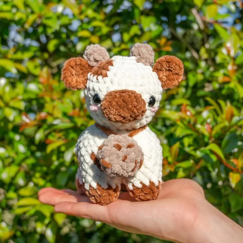Cow Crochet Pattern - Amigurumi Crochet Cow