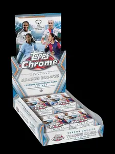2024-25 Topps UEFA Women's Champions League Chrome Soccer Hobby Box