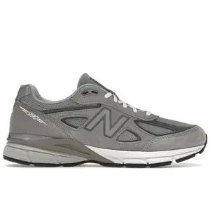 New Balance Men's 990v4 MiUSA Grey Silver Running Shoes, from StockX