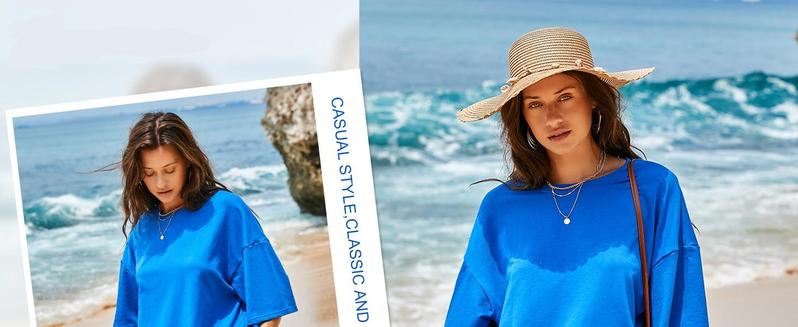 Imily Bela Womens 2 Piece Outfits 3/4 Sleeve Tops and Elastic Waist Shorts Lounge Sets Loungewear