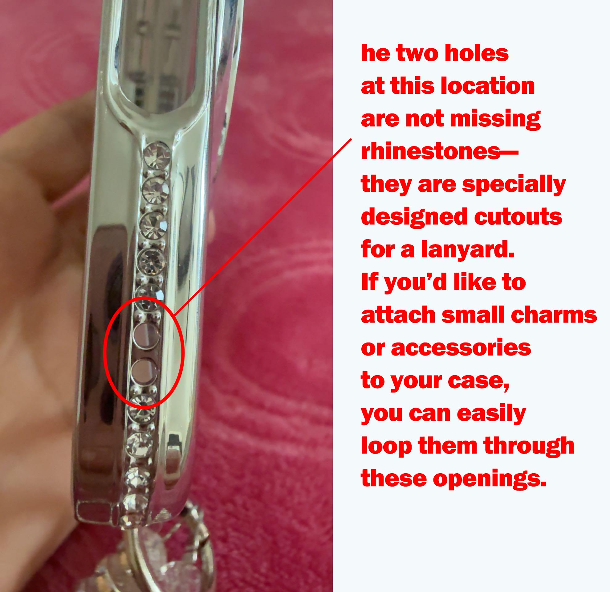 Women's Phone Case with Mirror & Stand for iPhone 12/13/14/15/16/17 Pro Max Plus Air Shiny Frame High-Definition Transparent Material Full-Body Drop-Resistant Design